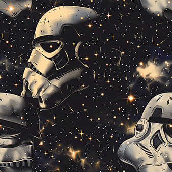Stormtrooper seamless background
