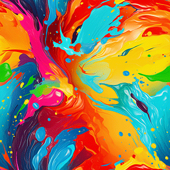 Vibrant splash